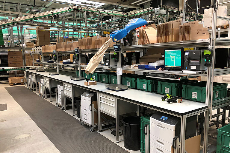 Poste de travail industriel