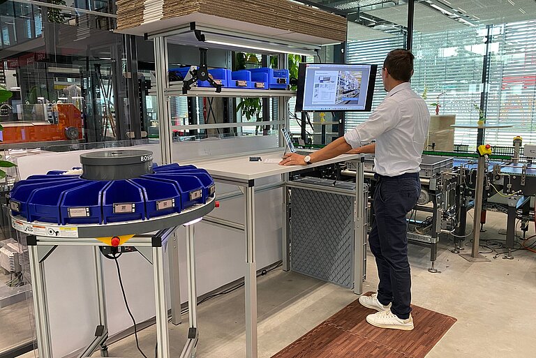 Kanya AG - Einfacher Packtisch