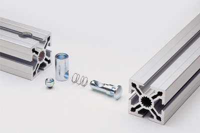 Aluminium extrusion system