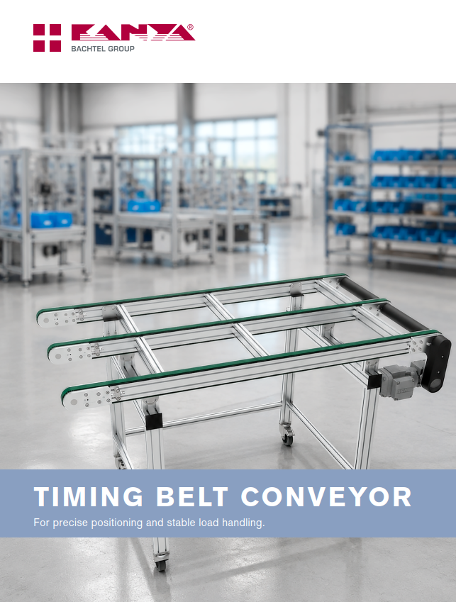 Kanya AG - Timing belt conveyor brochure