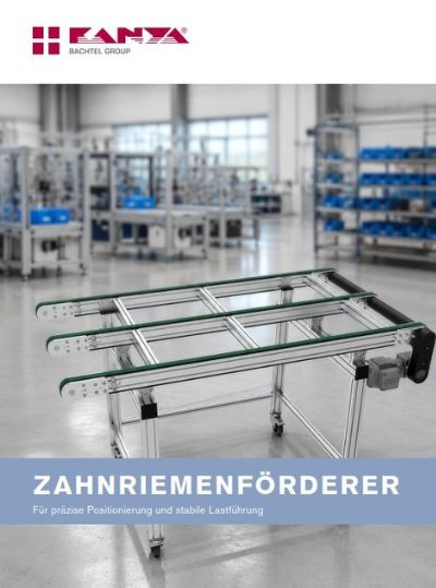 Kanya AG - Zahnriemenförderer Broschüre