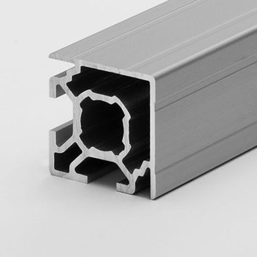 Corner extrusion with panel slots 30x30