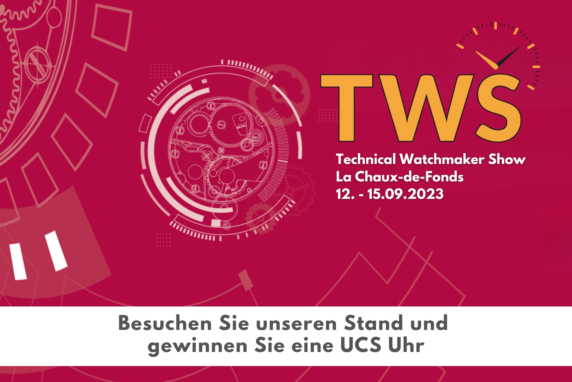 Besuchen Sie uns an der TWS KANYA AG